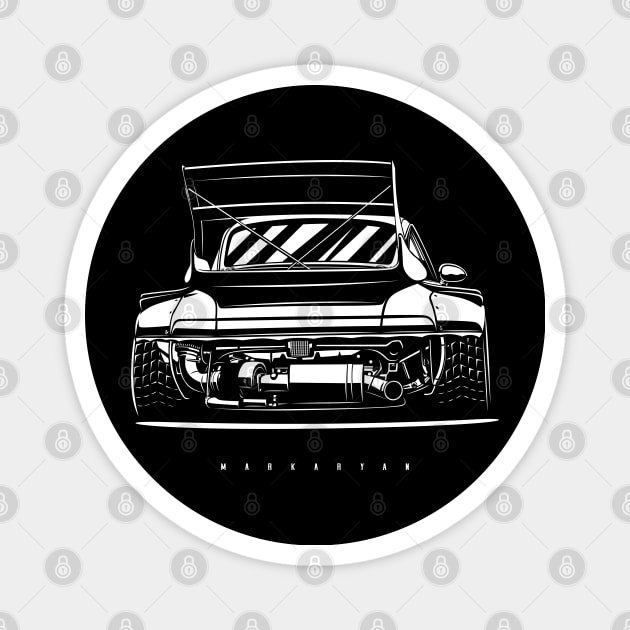 Rauh Welt Magnet by Markaryan